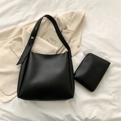 Leftside Leather Tote