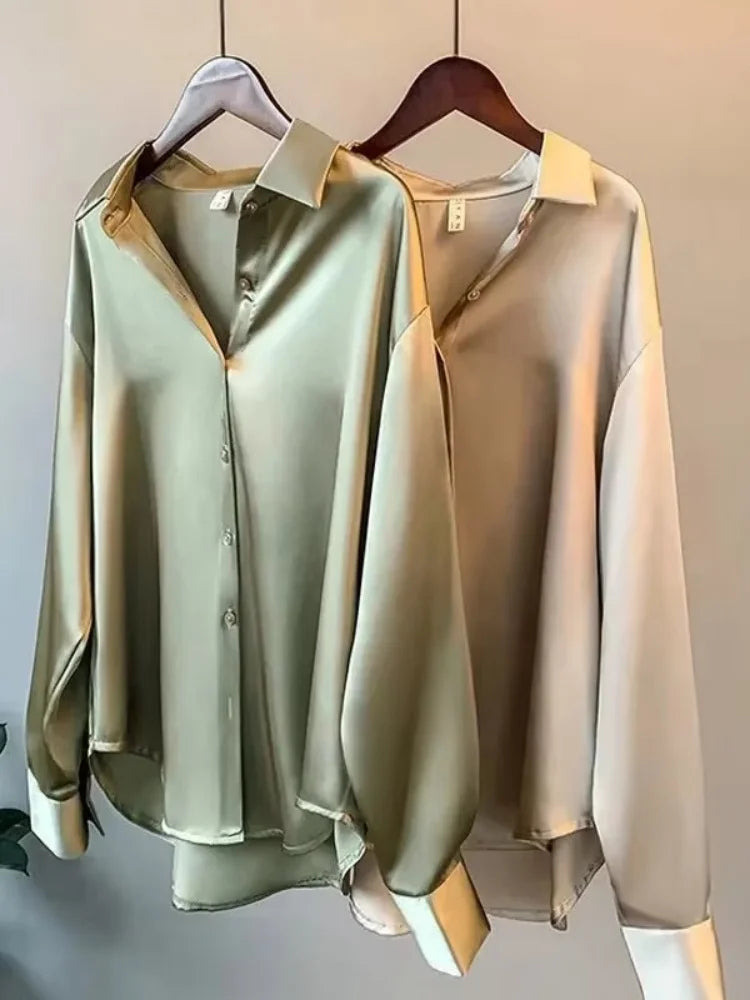 Noa Satin Blouse