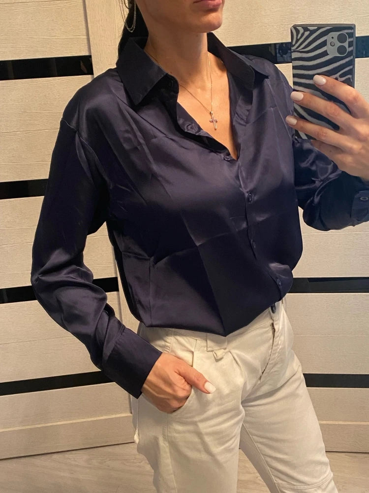 Noa Satin Blouse