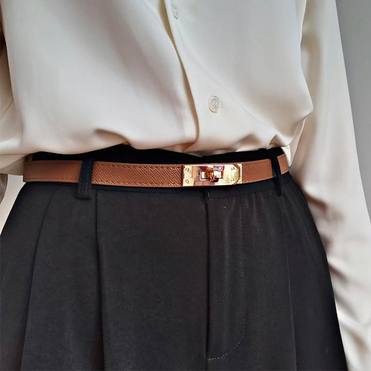 Elise Luxe Leren Riem