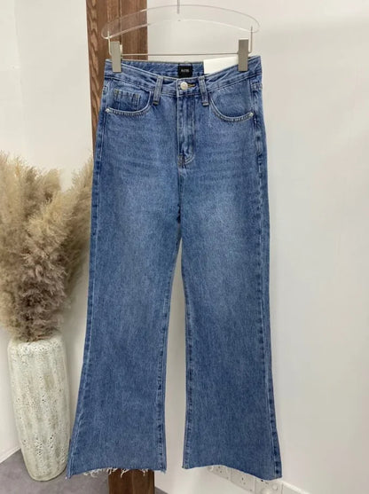 Riley High Waist Wide Leg Jeans