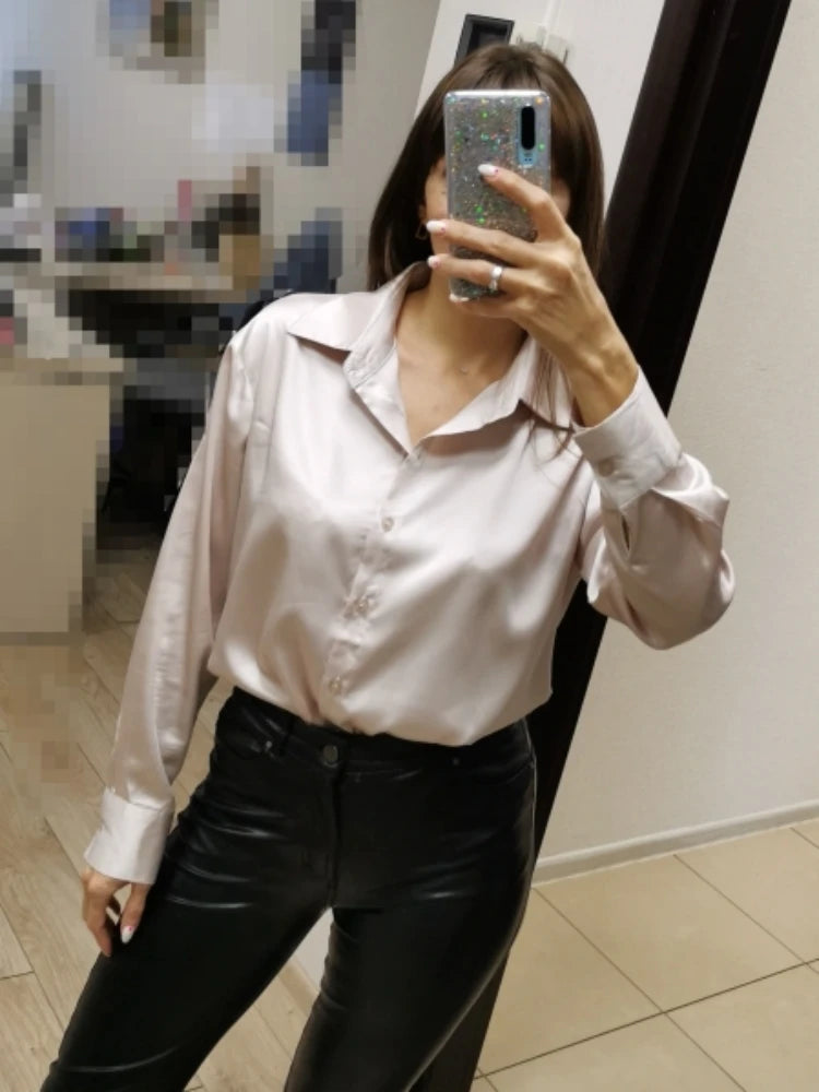 Noa Satin Blouse