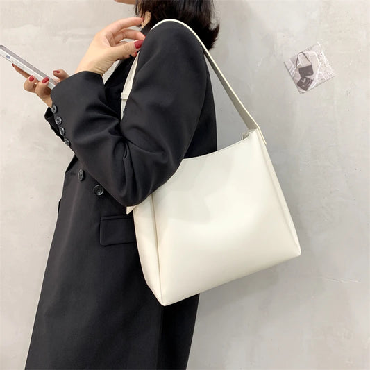 Leftside Leather Tote