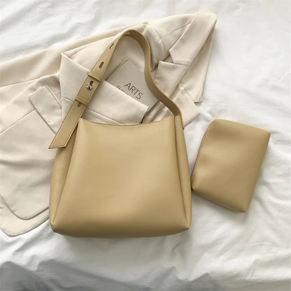 Leftside Leather Tote