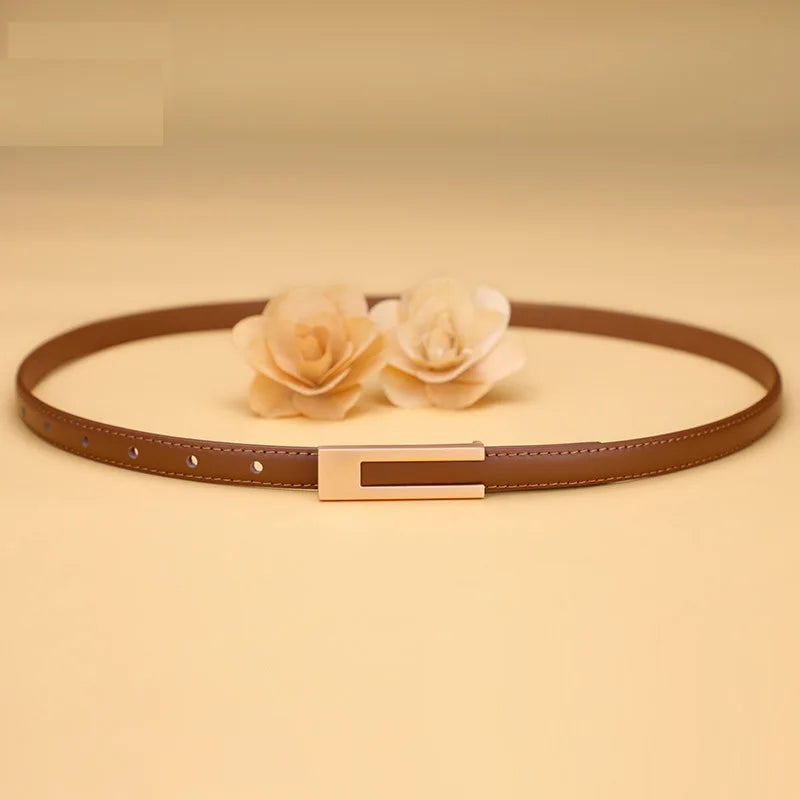 Lena Vintage Leren Riem