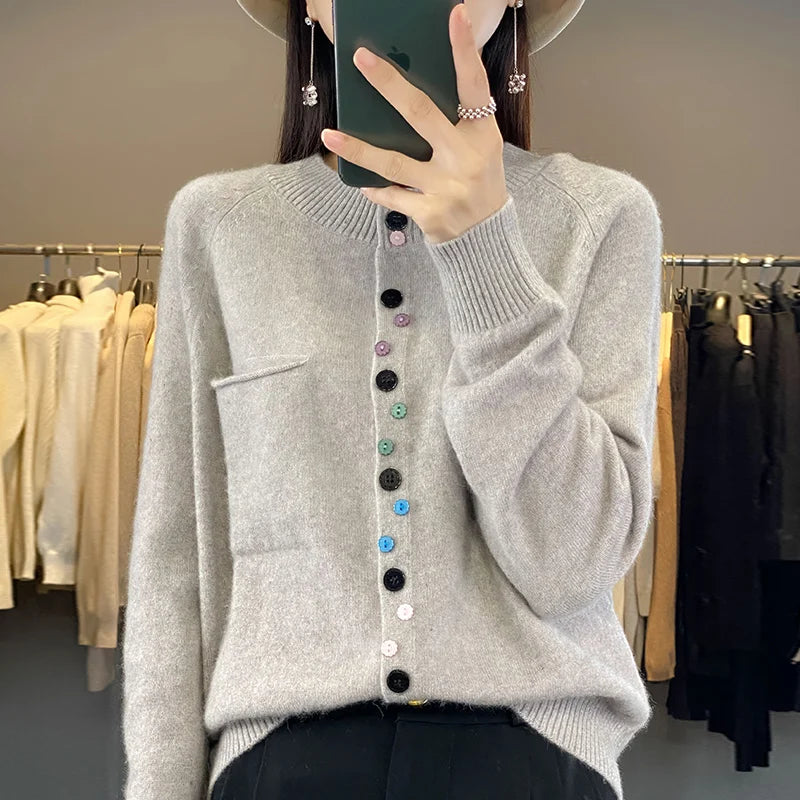 Aurora Kasjmier Cardigan